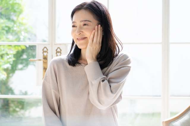 ひどい乾燥肌…40代